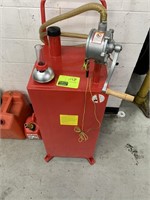 PORTABLE FUEL STATION W/CANS
