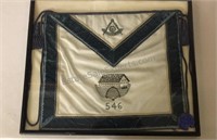 Antique Framed Masonic Apron