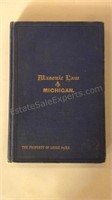 1886 Masonic Law Michigan Lodge #44