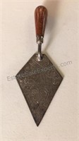 Small Engraved Masonic Trowel