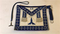 Vintage Masonic Apron & Pendant