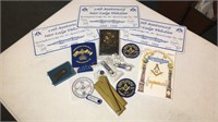 Lot of Masonic Lodge 44 Memorabilia