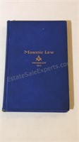 Masonic Law Book Michigan 1911