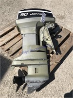50HP Johnson outboard, 2 stroke