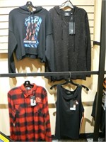 Size XL 4 ladies' Harley shirts and sweaters