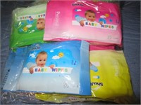 Lot of 8 PKGs Shulie Baby Wipes