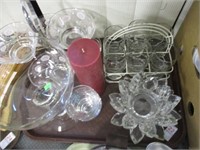 SHANNON CRYSTAL DISH, OTHER GLASS