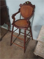 VICTORIAN BABY CHAIR - 35" TALL