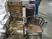 COMB BACK STYLE ROCKER AND LADDERBACK