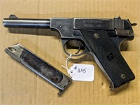 High Standard Model HB .22 Pistol