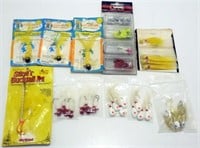 Lot of New Lead Head Jigs - All are Neatly