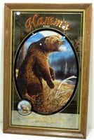 * Hamm's 1993 Grizzly Bear Beer Mirror