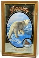 * Hamm's 1993 Polar Bear Beer Mirror