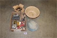 Bowl, Funnel, Misc. Tools