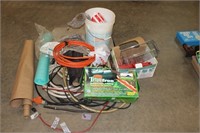 Misc. Pile hose, wire, bucket