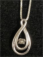 ITALIAN .925 STERLING NECKLACE/PENDANT