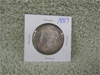 1889 MORGAN SILVER DOLLAR