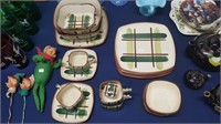 Group Blair Pottery Gay Plaid Dishes