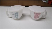 2 TUPPERWARE MEASURING CUPS