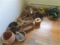 Asst. of baskets including 5 Longaberger