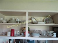 Lennox Weatherly China , & Contents top 2 shelves