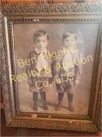 Victorian photograph of 2 young boys