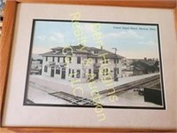 Union Depot Hotel, Marion OH Print