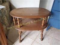 2 tier end table