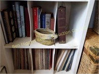 2 Shelves, Books & Records