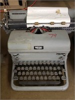 Royal Gray Typewriter