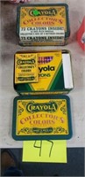COLLECTIBLE CRAYONS IN TINS