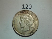 1923  Peace Silver Dollar