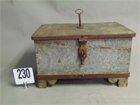 Early Stagecoach Trunk/Safe
