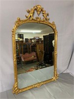 CARVED GOLD FRIEDMAN BROTHERS MIRROR