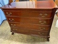 GEORGETOWN GALLERIES SOLID MAHOGANY LOW CHEST