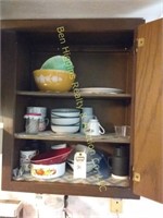 Contents of Top Kitchen cabinets