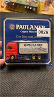 Paulaner beer truck toy
