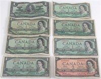Canadian coins and UK coins and Canadian