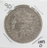 1883-o Morgan Silver dollar