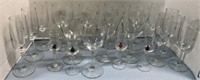 19 PIECE ASSORTED DRINK GLASSES