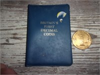 Brittains first decimal coins & hawaii dollar coin