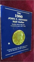 1980 JFK GOLD PLATED 1/2 $