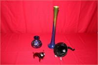 Glassware, Dog, Vases