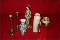 Box of Misc. Oriental Pieces