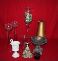Misc Décor, Figurine, Glassware, Vase