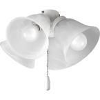 Fan Light Kits Collection 4-Light White Ceiling
