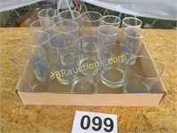 GLASSES W/BLUE BASKETS