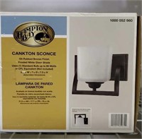 Cankton 1-Light Espresso Vanity Light