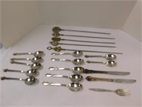 Flatware sterling and plate