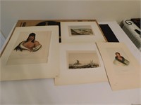 Antique Prints of Native Americans
